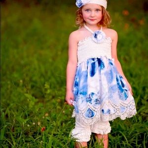 🦋HAUTE BABY SUMMER SONG GIRLS TUNIC SET🦋